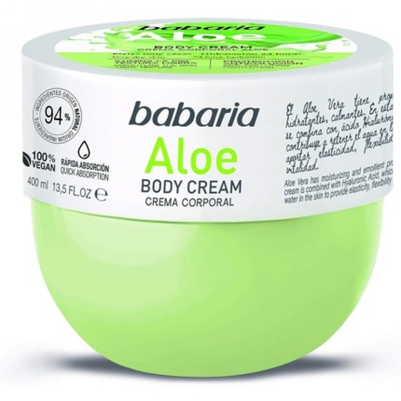 Babaria Aloe Body Cream 400ml