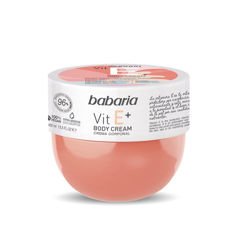 Babaria Vitamin E Body Cream 400ml