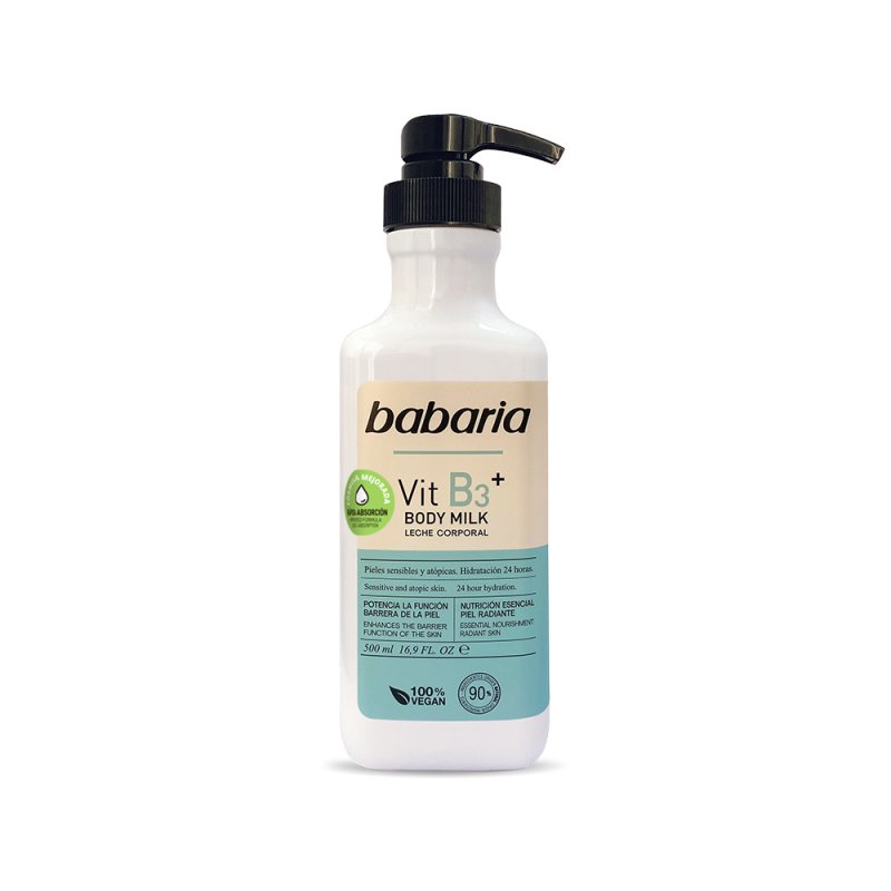 Body Milk with Vitamin B3 500ml
