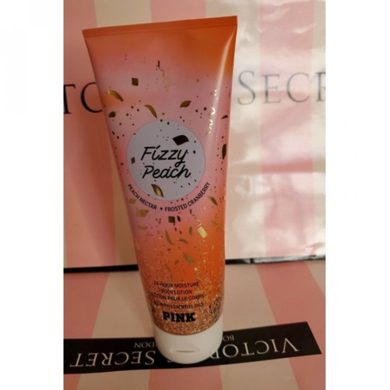 Victoria's Secret Fizzy Peach 24 Hour Moisturizing Body Lotion 8.0oz