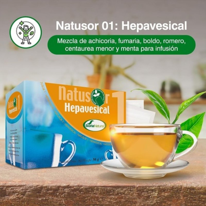 Soria Natural NATUSOR 1 HEPAVESICAL 20 Filters