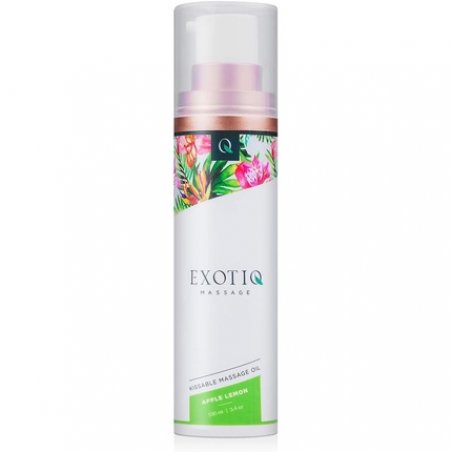 Exotiq Kissable Massage Oil Apple Lemon 100ml