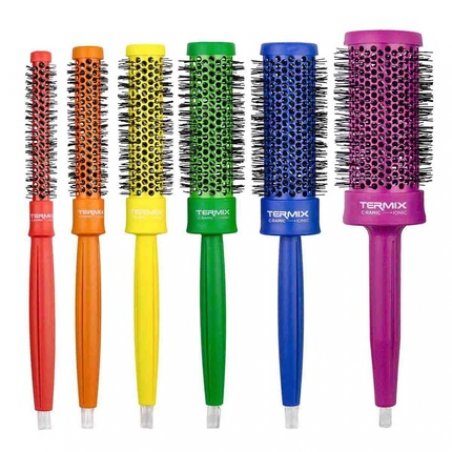 Termix C·Ramic Pride Round Ceramic Hairbrushes with Ionized Fibers