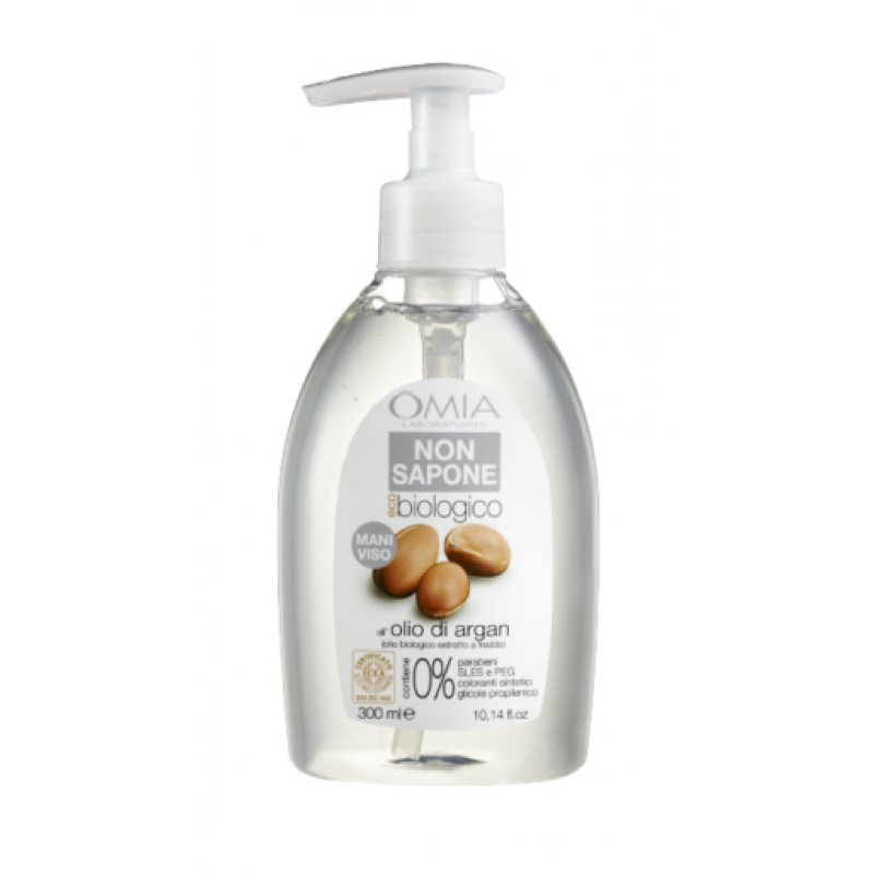 Omia Eco Bio Soap with Moroccan Argan Oil 300ml Bottle