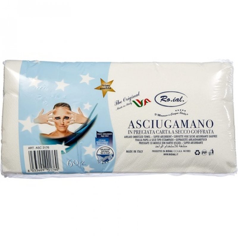 Roial White Pack of 60 Pieces