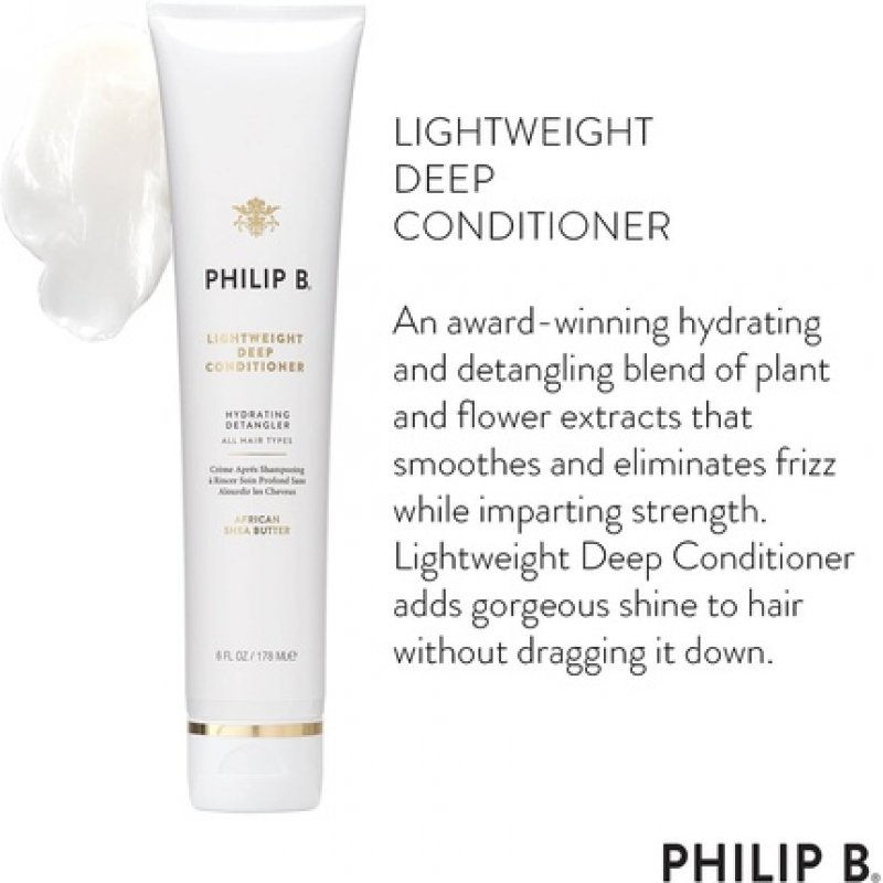 PHILIP B Lightweight Deep Conditioning Creme Paraben-Free Formula 178ml