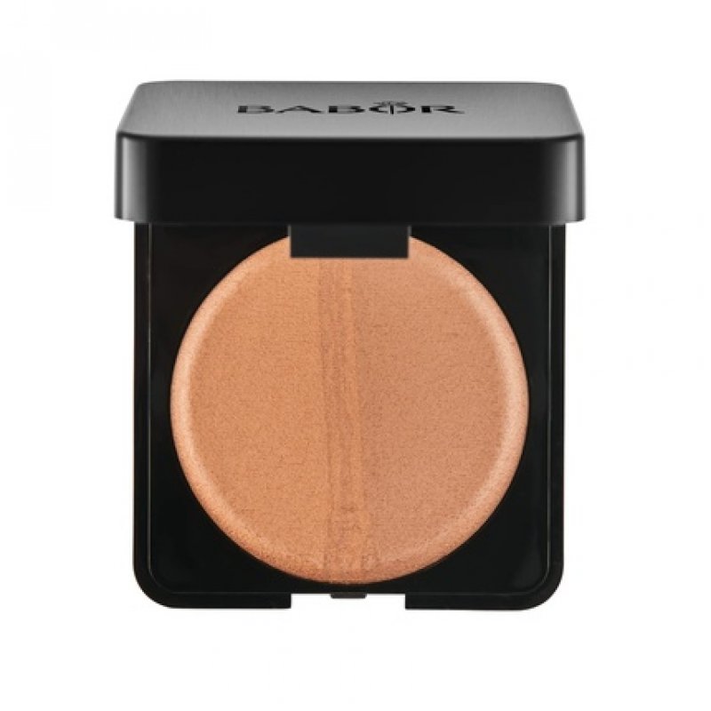 BABOR MAKE UP Satin Duo Bronzer Baked Two-Tone Lightweight Bronzing Powder for a Natural Tan Finish 6g