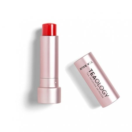 Teaology Tea Infusion Skincare Cherry Lip Balm 23g - Cherry Shade - Lip Balm with Antioxidant Tea Extract - Natural