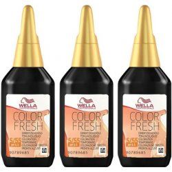 Wella Color Fresh Hair Toner 5/55 Light Brown/Intense Red Violet 75ml