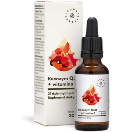 Natural Coenzyme Q10 Vitamin E **Drops** 30ml