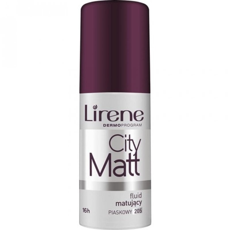 Lirene City Matt Fluid 205 Sand Foundation 30ml