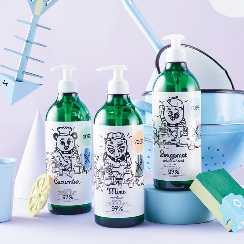 YOPE 800-002887 Détergent pour laver la vaisselle 750 ml Liquide