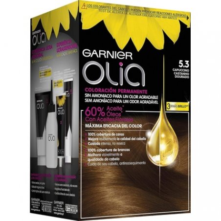 Garnier Olia Permanent Coloring 5,3 Capuccino 265ml