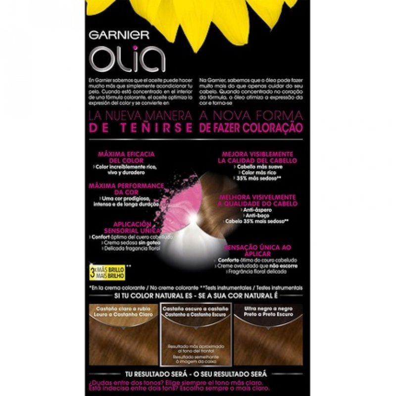 Garnier Olia Permanent Coloring 5,3 Capuccino 265ml