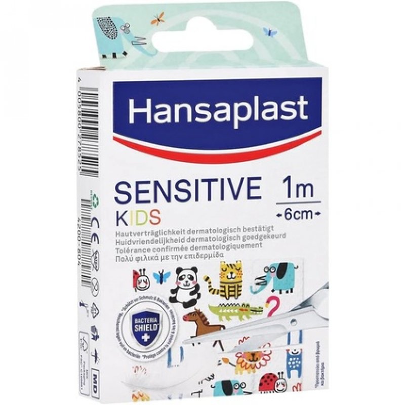 Hansaplast Sensitive Kids Extra Skin Friendly 1m x 6cm