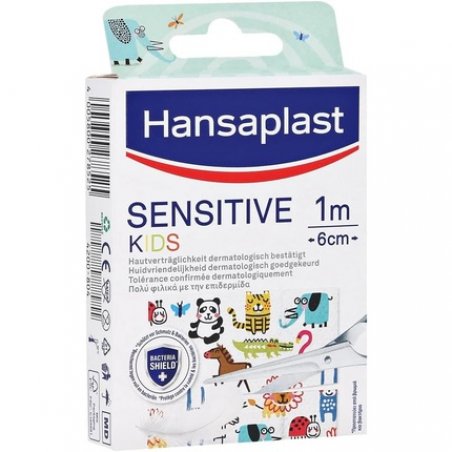 Hansaplast Sensitive Kids Extra Skin Friendly 1m x 6cm