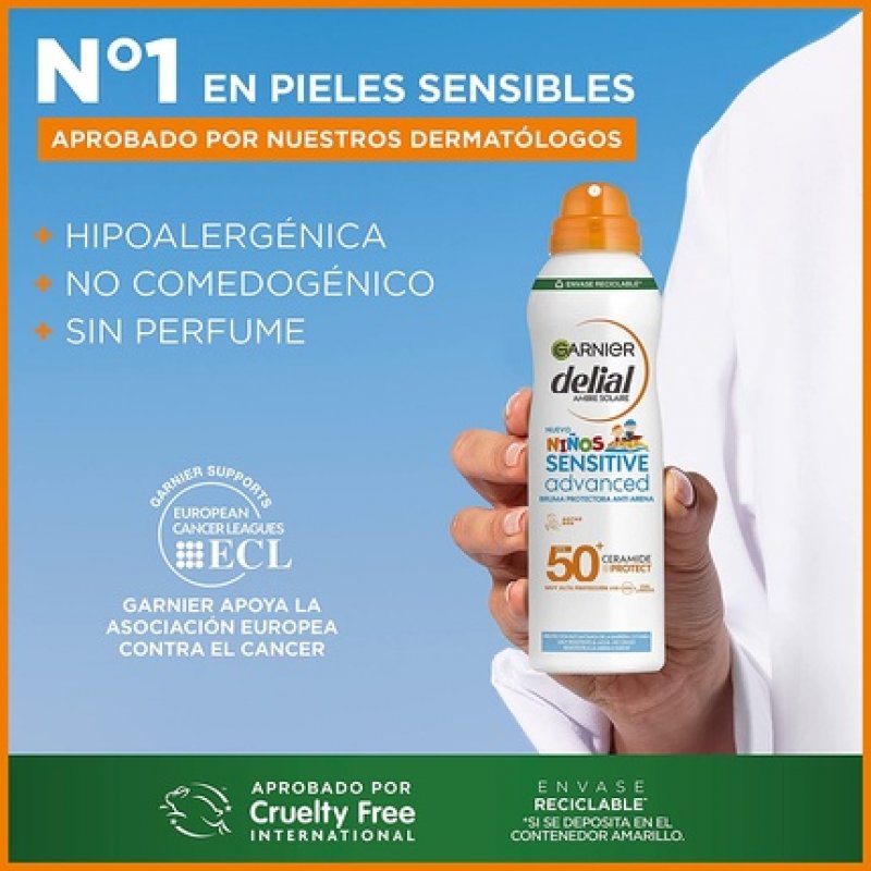 Niños Bruma Anti-Arena SPF50 200ml