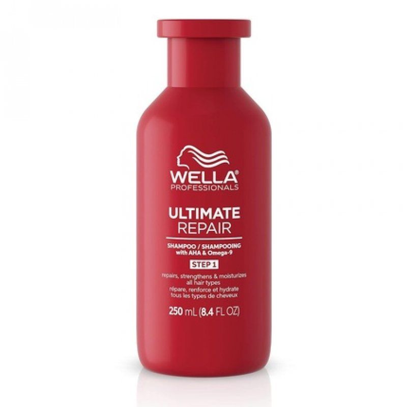 Wella Professionals Ultimate Repair Shampoo Lightweight Cream Shampoo for Damaged Hair 8.4oz