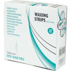 Sibel Small Depilatory Strips in Dispenser made of Non-Woven Fabric