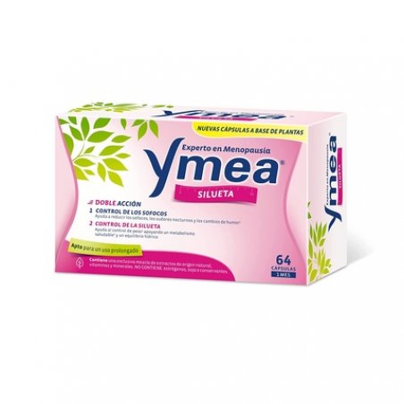 Ymea Silueta Menopause Treatment Double Action Hot Flush Control and Silhouette Control Suitable for Prolonged Use No