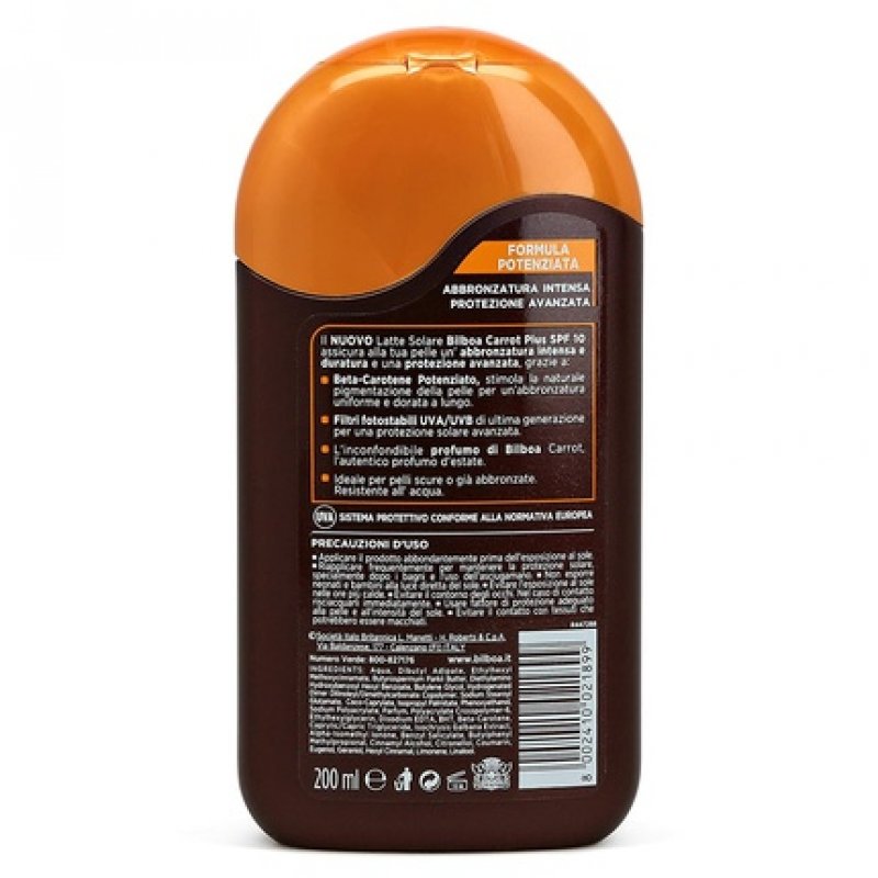 Carrot Plus Sunscreen Lotion SPF 10 Low Protection 200ml