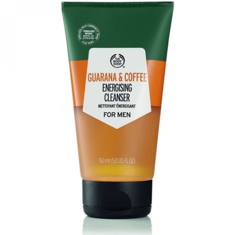 The Body Shop Guarana & Coffee Energizing Cleanser Gel 150ml For Men
