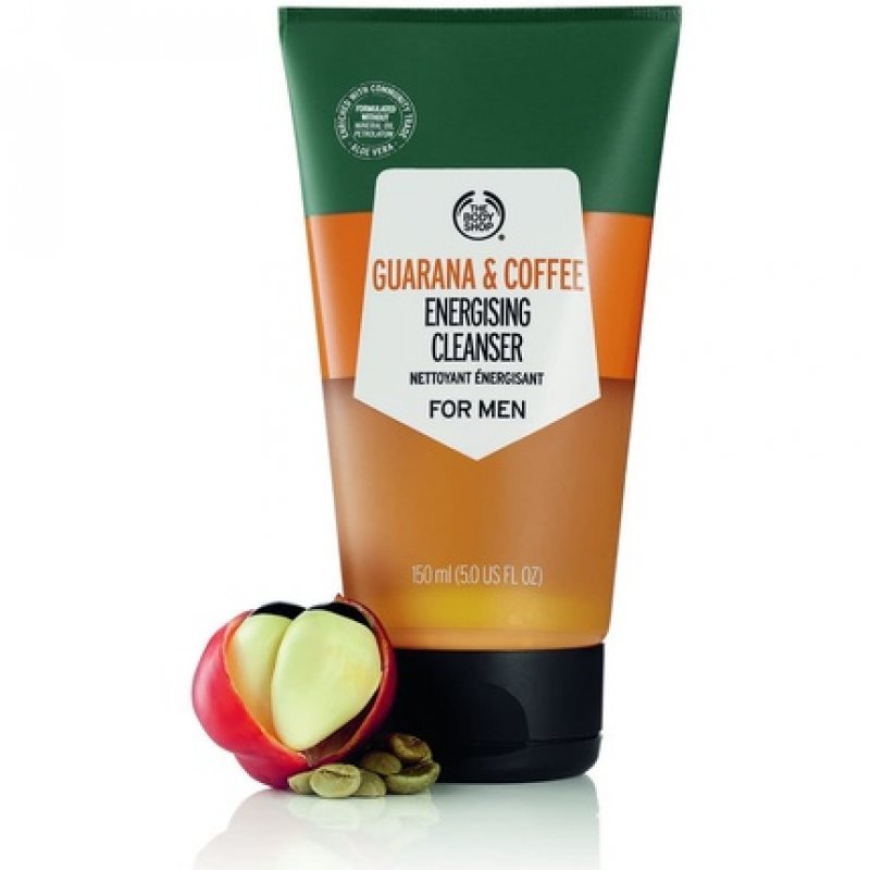 The Body Shop Guarana & Coffee Energizing Cleanser Gel 150ml For Men