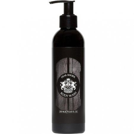 Dear Barber Body Wash Long Lasting Formula Cleanses Softens Skin Moisturising Body Wash Subtly Scent Infused 250ml