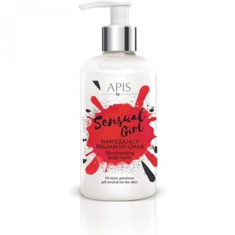 APIS Sensual Girl Hydrating Body Balm with Linen, Aloe, Mango and Cherry 300ml