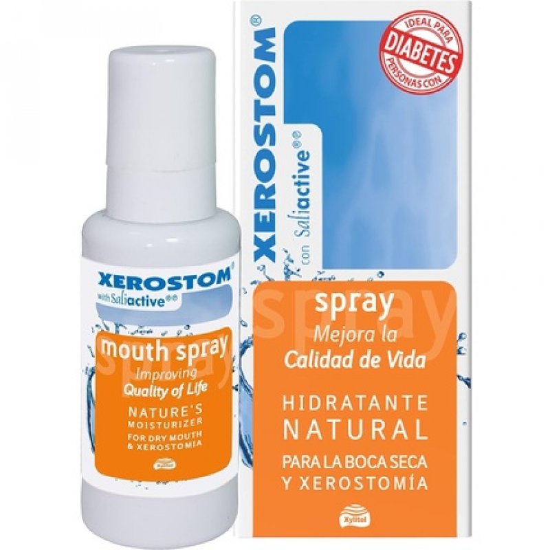 Xerostom Mouth Spray with Saliactive for Dry Mouth or Xerostomia 6.25ml by Xerostom