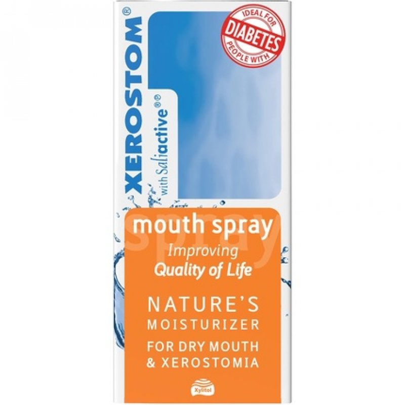 Xerostom Mouth Spray with Saliactive for Dry Mouth or Xerostomia 6.25ml by Xerostom