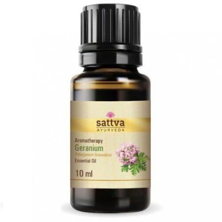 Aromatherapy Essential Oil Geranium 10ml Sattva
