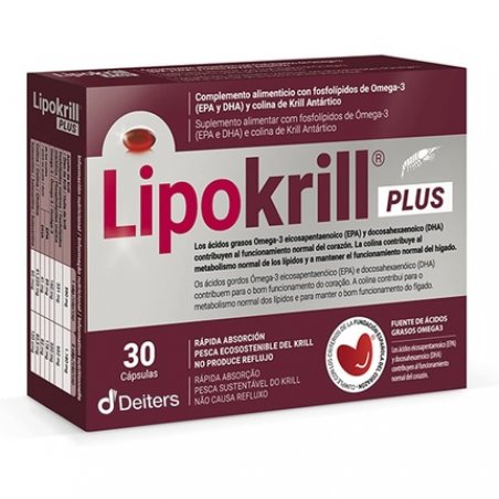 Deiters Lipokrill 60 Capsules