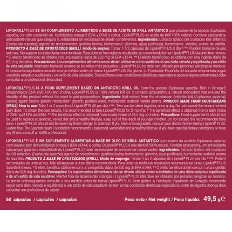 Deiters Lipokrill 60 Capsules