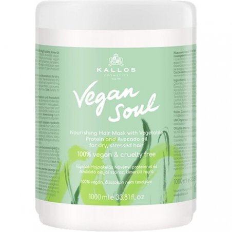 Kallos Vegan Soul Hair Mask with Plant Proteins 1000ml