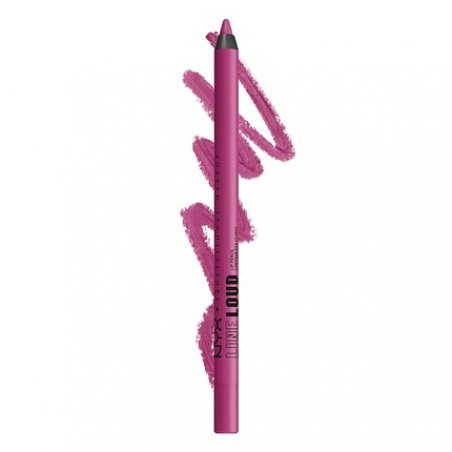 NYX Professional Makeup Line Loud Lip Liner Hottie Hijacker 09 Hot Blue Pink