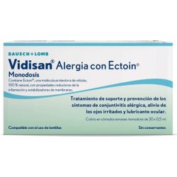 Vidisan Allergy Eye Drops with Ectoin 20 Units