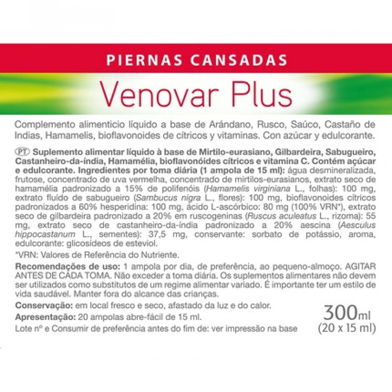 Dietisa Venovar Plus 20 Vials