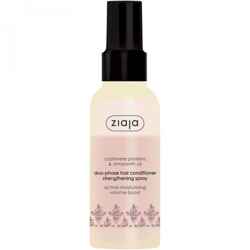 Ziaja Cashmere & Amaranth Oils Duophase Hair Conditioner Strengthening Spray 125ml