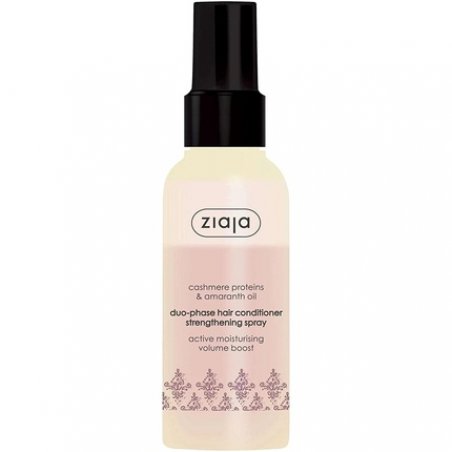 Ziaja Cashmere & Amaranth Oils Duophase Hair Conditioner Strengthening Spray 125ml