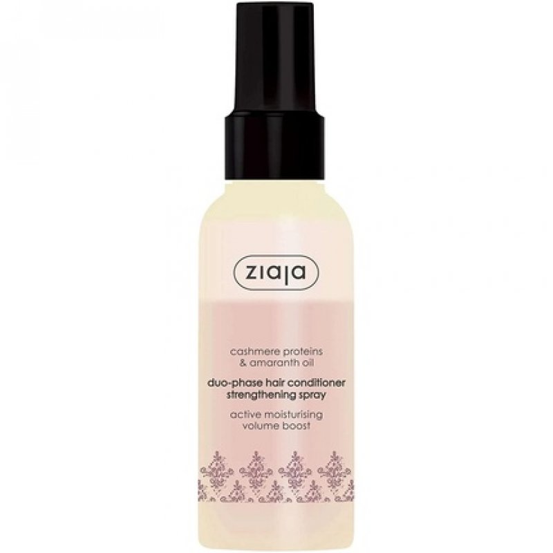 Ziaja Cashmere & Amaranth Oils Duophase Hair Conditioner Strengthening Spray 125ml