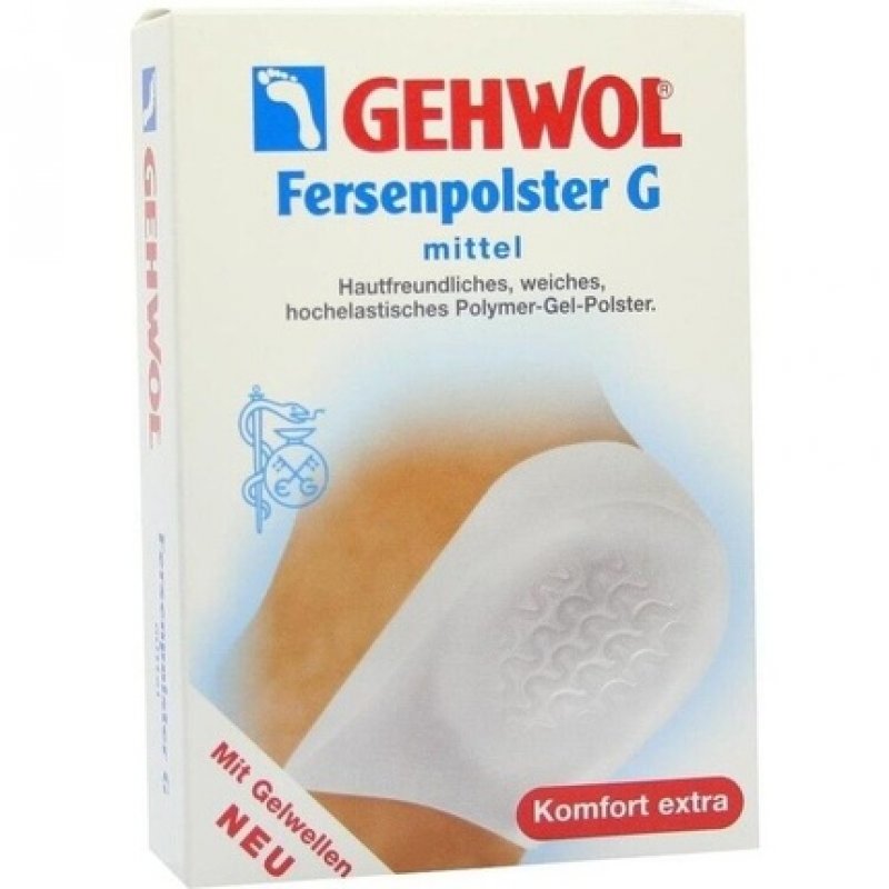 Gehwol Silicone Gel Heel Cushions for Foot Care