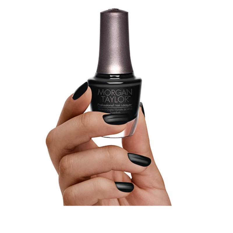 Morgan Taylor Black Shadow Nail Polish