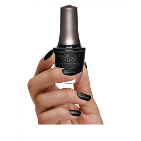 Morgan Taylor Black Shadow Nail Polish