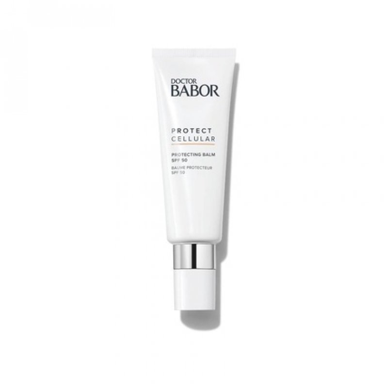 DOCTOR BABOR Sunscreen LSF 50 for Face Quick Absorbing Non-Sticky Sun Protection Balm with Panthenol 50ml