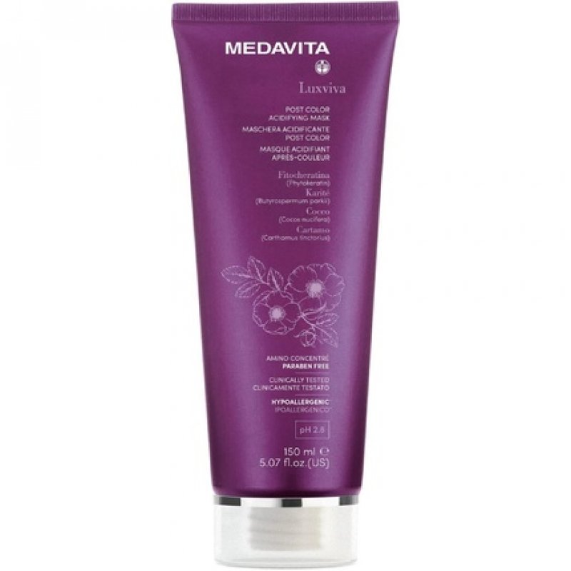Medavita Luxviva Post-Color Acidifying Mask pH 4.5 150ml