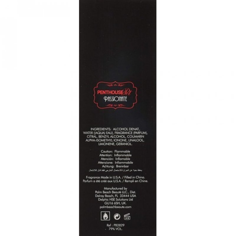Penthouse Passionate Eau de Parfum Spray 100ml