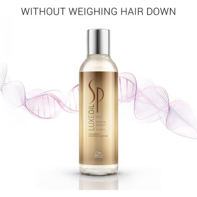 Wella System Professional Luxeoil Keratin Protect Shampoo 200ml
