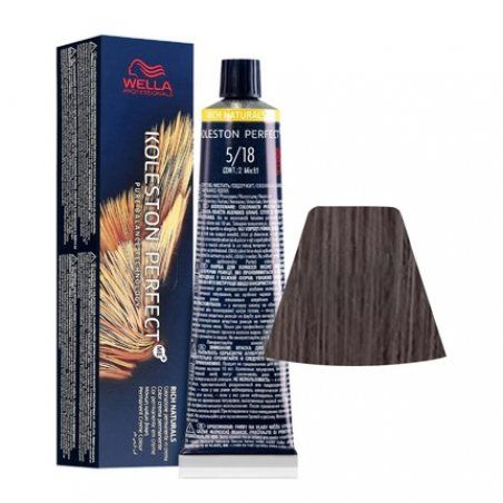 Wella Koleston Perfect Me Rich Naturals 5/18 Light Ash Pearl Brown 60ml