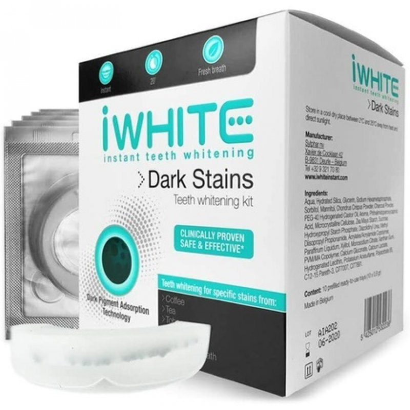 iWhite Instant Dark Spots Teeth Whitening Professional Whitening Kit - New